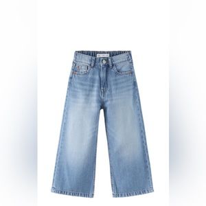 Wide Leg Cropped Zara Jeans